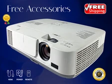 3000 ANSI 3LCD Projector Cinema & Movie Accepts 4K Signal HDMI USB with Remote