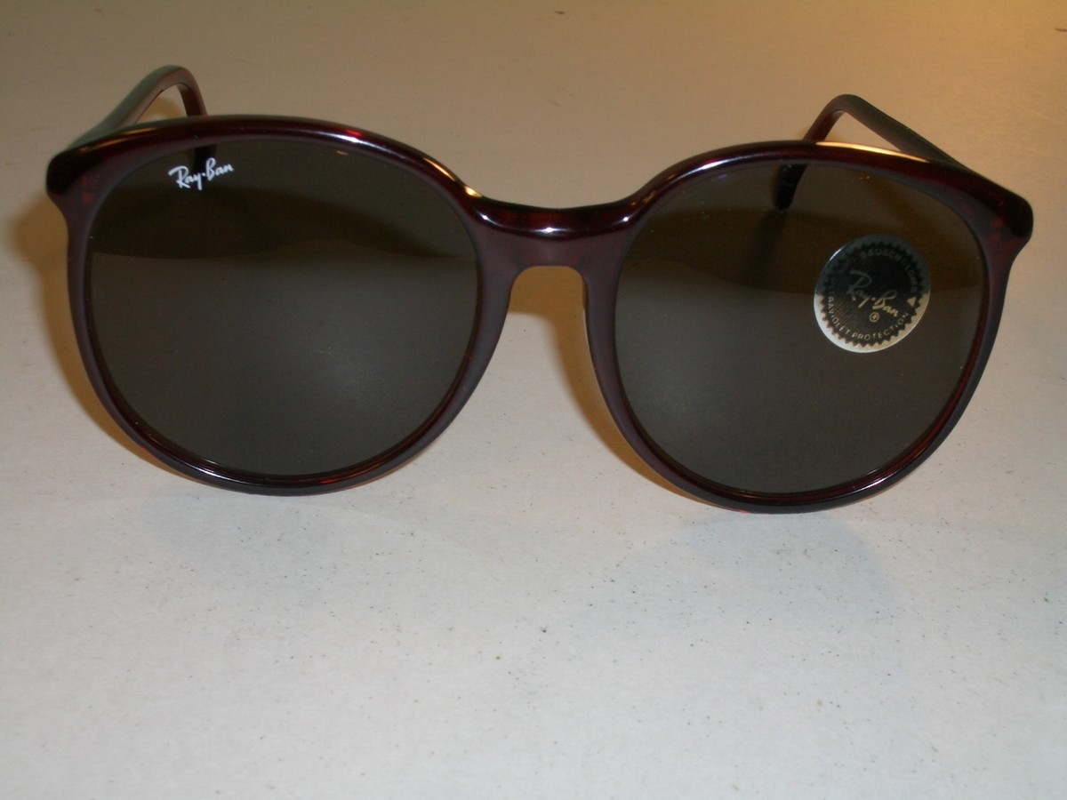 VINTAGE B&L RAY BAN WO345 G31 TRADITIONAL CHERRY TORT ROUND