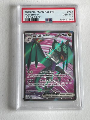 GEM MINT ULTRA RARE Noivern ex HOLO! PSA 10! 2023 Pokémon