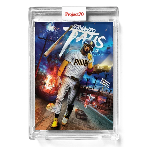 2021 TOPPS PROJECT 70 #283 FERNANDO TATIS JR DJ SKEE BAD BUNNY SAN DIEGO PADRES 