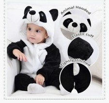 Baby Panda Bear Animal Baby Infant Costume 3-6 months, So Soft