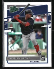 Cristian Pache 2020 Donruss Optic Rated Prospects Holo #RP7 Baseball Card