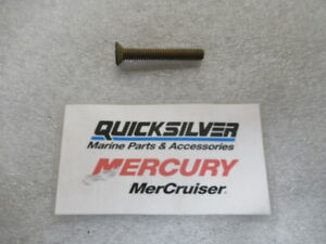 New Mercury Mercruiser Quicksilver Oem Part # 3302-9060 Screw 
