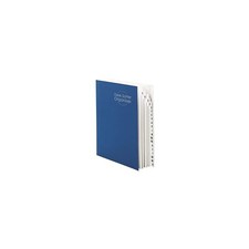 Desk File/Sorter Alphabetic A-Z 20 Dividers Letter Size Dark Blue 89282