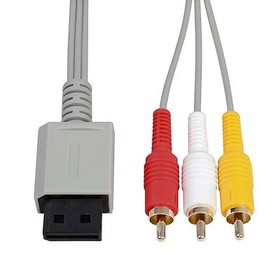 Audio Video AV Composite 3 RCA Cable for Nintendo Wii NEW US SELLER