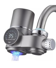 Faucet Mount Water Filter, LED Display Tap Water Purifier Reduces Lead Chlorine