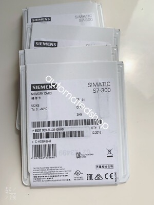 New Siemens 6ES7953-8LJ30-0AA0 Simatic Memory Card MMC 512KB Shipping DHL/FedEX