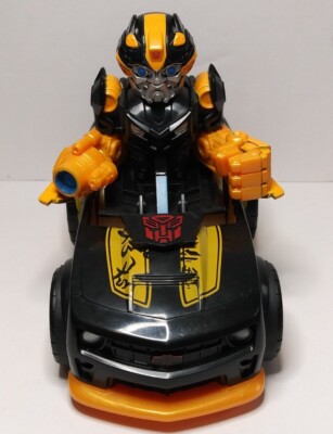 Transformers Bumblebee Pullback Bumper Transform Hasbro Tomy 2008 Great HTF Rare
