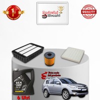 Kit Wartung Filter Und ÖL Citroen C-CROSSER 2.2 Hdi 115KW 156CV 2011