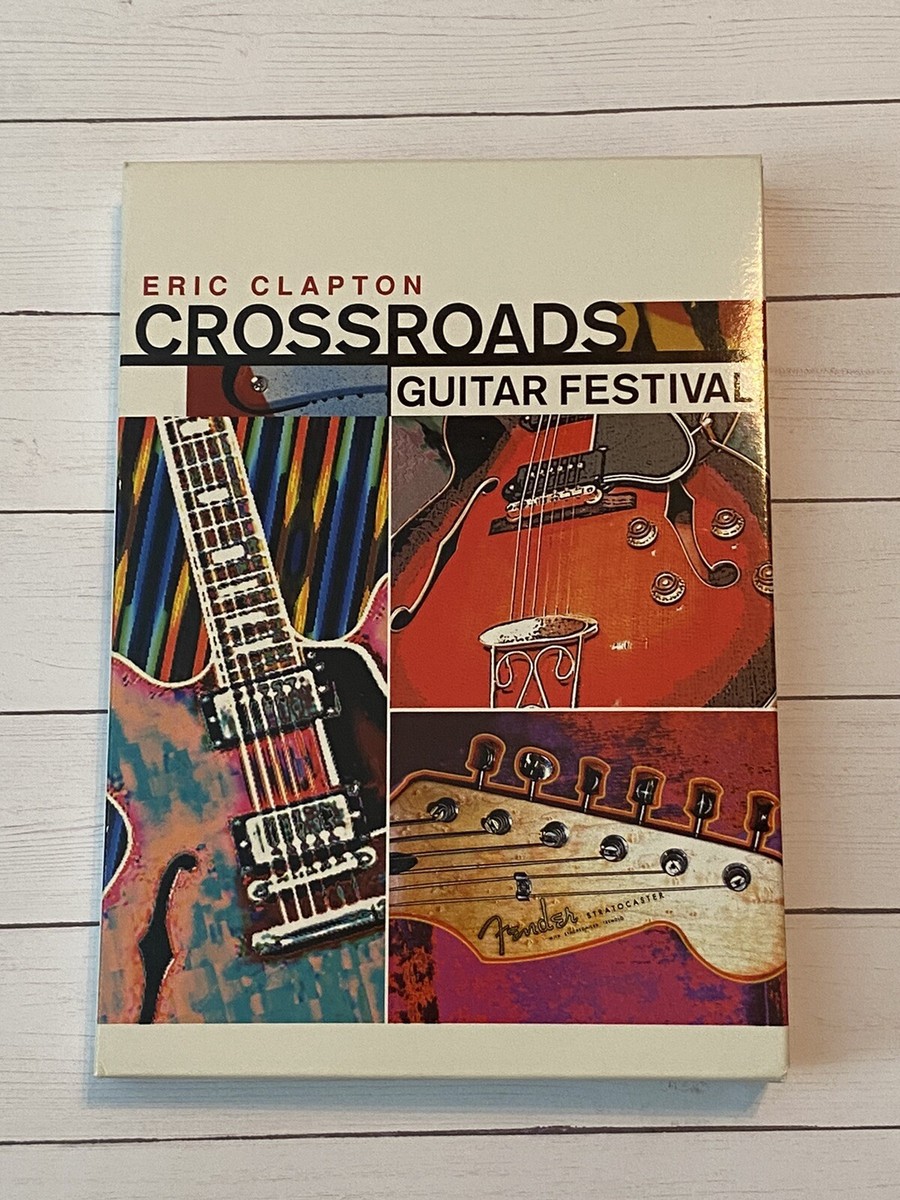 Eric Clapton 2004 Crossroads Guitar Festival DVD w/ Insert & Dust