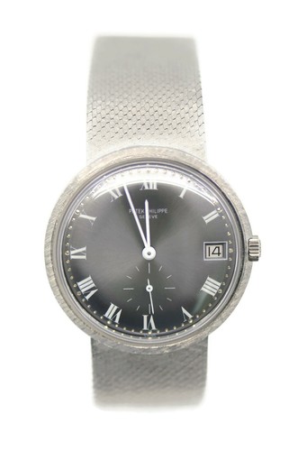 Patek Philippe Calatrava 18K White Gold Watch 3445/6