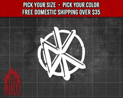 Dead Kennedys Logo Decal for Car Band Logo Sticker for Laptop  Punk