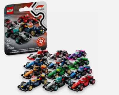 Lego Formula F1 Collectible Race Cars 71049 New Factory Sealed 2025 You Pick!