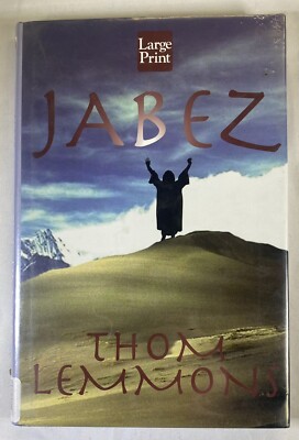 Jabez Thom Lemmon Hardcover Ex Library Book Large Print HB