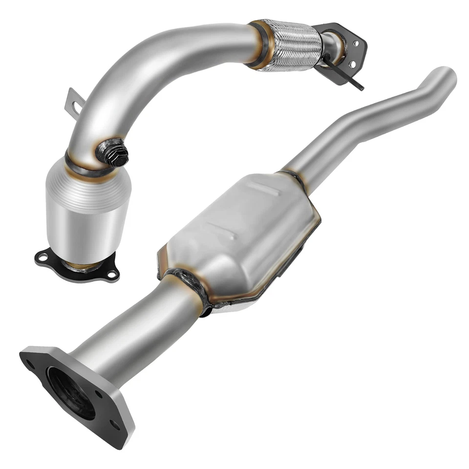 2PCS Catalytic Converter For 2010-2017 Chevy Chevrolet Equinox GMC Terrain 2.4L Foto 2 de 4