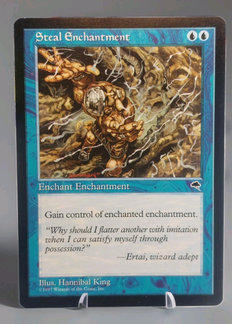 Magic The Gathering Steal Enchantment Tempest MTG 1997