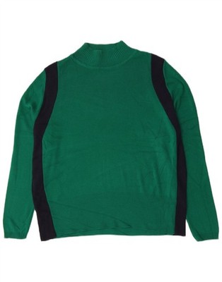 Marks & Spencer Damen Rollkragen Pullover Pulli UK 22 3XL Grün AP04