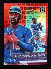 2022 Donruss Optic Diamond Kings Red Pandora Prizm 63/99 Byron Buxton #10 0of7