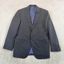 Suitsupply Napoli ZIGNONE Super 110s Pure Wool Blazer Sport Coat Men 40R Grey