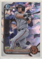 2022 Bowman Chrome Prospects Atomic Refractor Diego Rincones #BCP-65 fm0