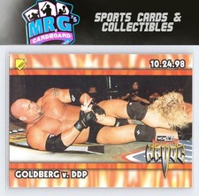 1999 Topps WCW/nWo Nitro S10 Goldberg vs Stickers