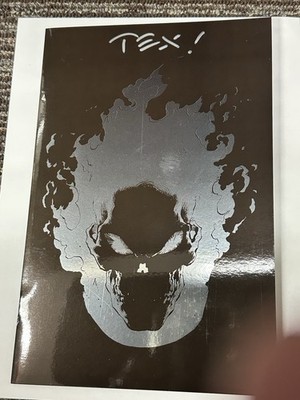 GHOST RIDER #15  MEXICAN FOIL SDCC EXCLUSIVE LTD 1000 SIGNED BY TEXEIRA W/COA