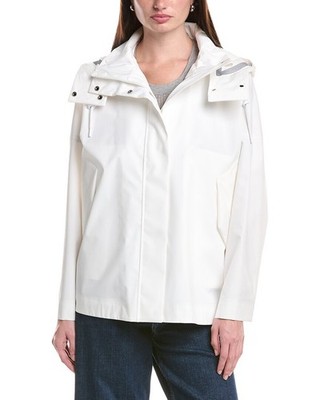 Max Mara Preston Raincoat Women's White 12