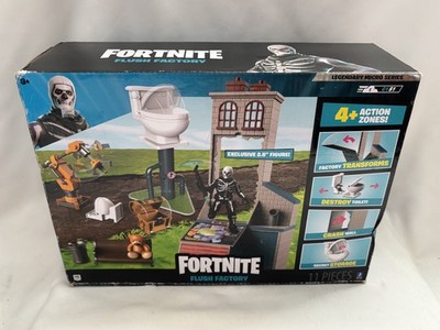 Fortnite Flush Factory Micro Legendary Series Accessories Skull Trooper Playset