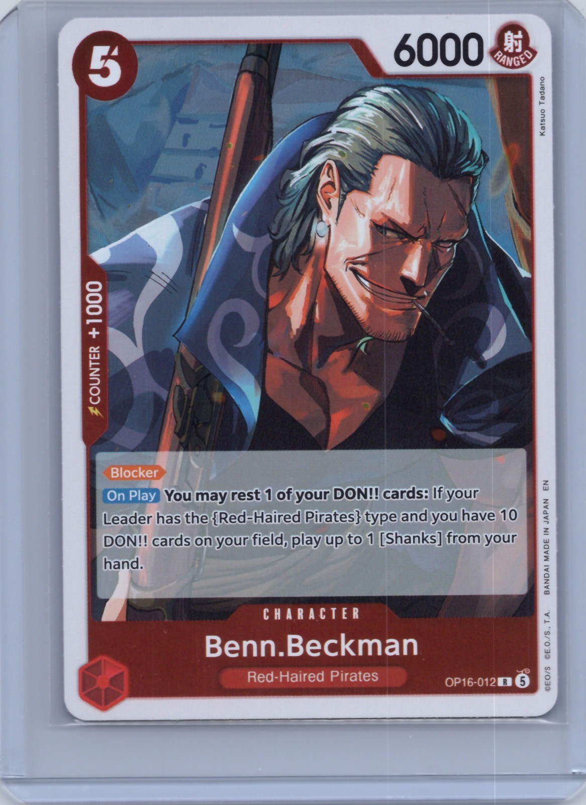 Benn.Beckman Foil R The Time of Battle OP16-012 NM