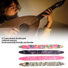 10PCS 0.71mm Oud Picks Celluloid Flexible Plectrum Replacement for Plucked Instr