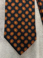 NWOT Brooks Brothers Makers Silk Tie Navy w/ Red Print 3.75x58 Made in USA