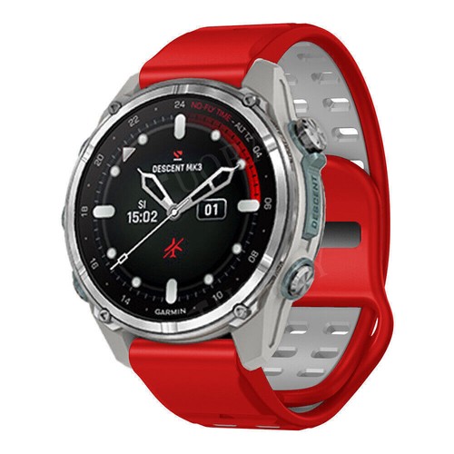 Pulsera de silicona Quick Fit para Garmin Fenix E 8 7X/7 6X/6 5X/5 Plus 3HR Epix Pro - Imagen 9 de 60