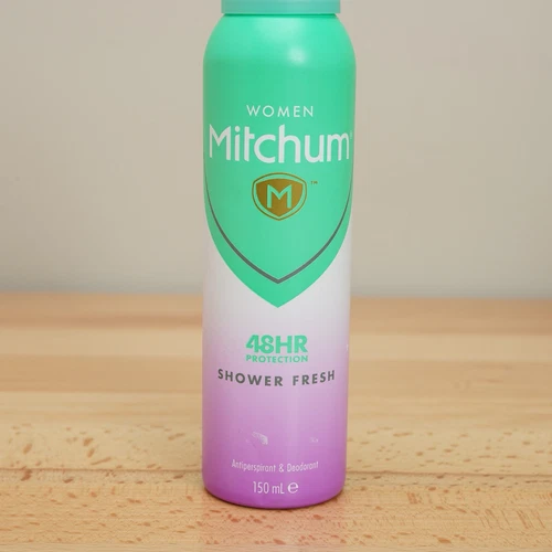 Mitchum Women’s Antiperspirant Deodorant Spray - Shower Fresh 150mL (3-Pack) - Picture 3 of 5