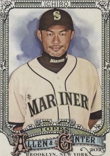 2025 Topps Allen & Ginter Ichiro #20 Chrome Variation Refractor | eBay
