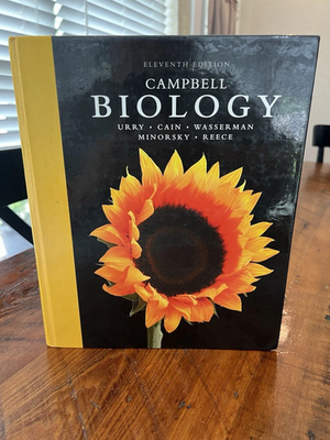 #ad Campbell Biology 11th Edition Hardcover Textbook Urry Cain Wasserman Pearson $149.99
