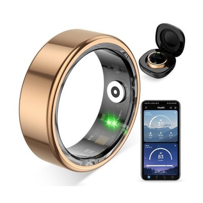 R02 Smart Ring, a Smart Ring for Women and Men, with a Charging case, Support...
