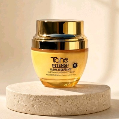 Tahe Intense Gesichtscreme 50ml Hyaluron Kollagen SPF 15 Anti-Aging Feuchtigkeit