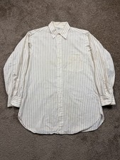 Vintage Arrow 50s Button Up Dress Shirt Size 15-32 Sanforized Union Mitoga USA