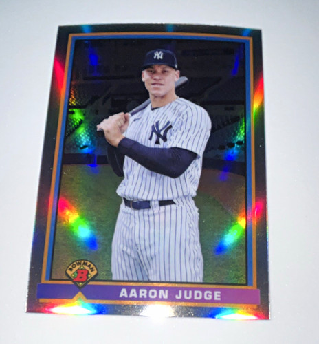 Aaron Judge #91B-AJ 2021 Bowman 1991 card