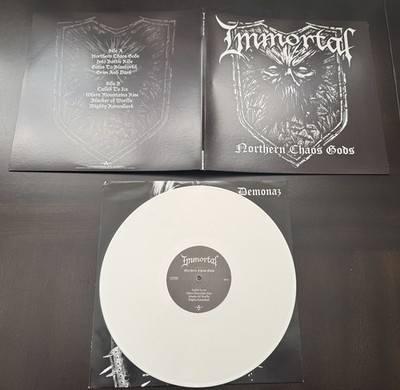 Immortal Northern Chaos Gods white vinyl LP nuclear blast 2018