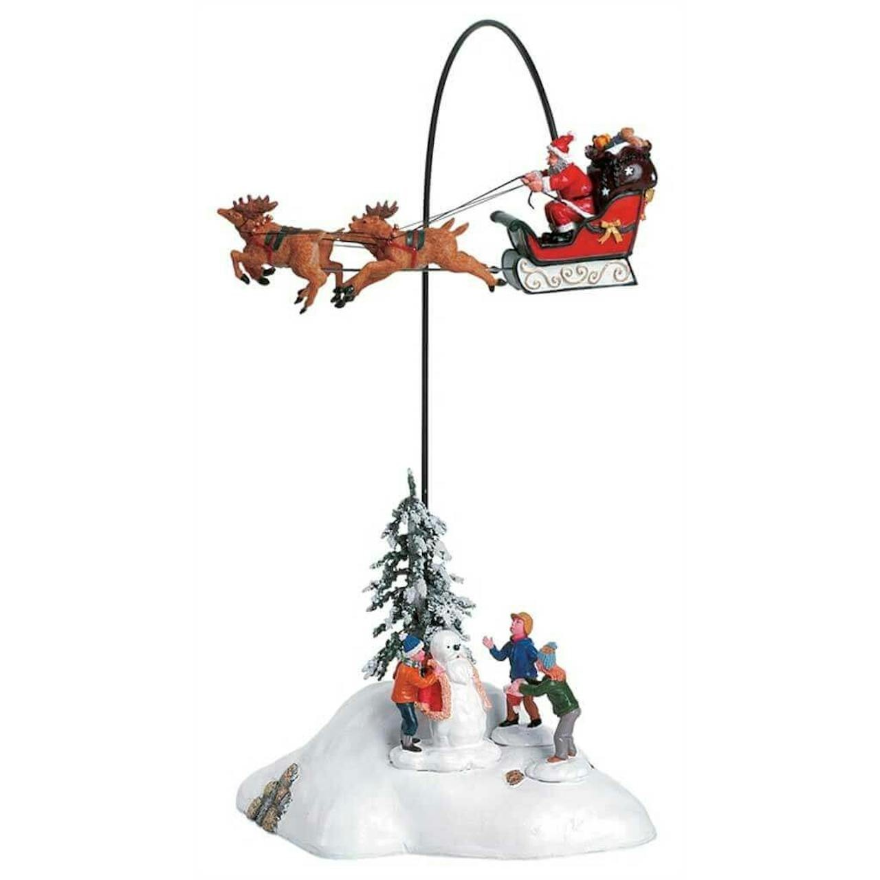 Lemax Weihnachtsdorf Rentierschlitten Winter Deko Weihnachten Deko Figuren