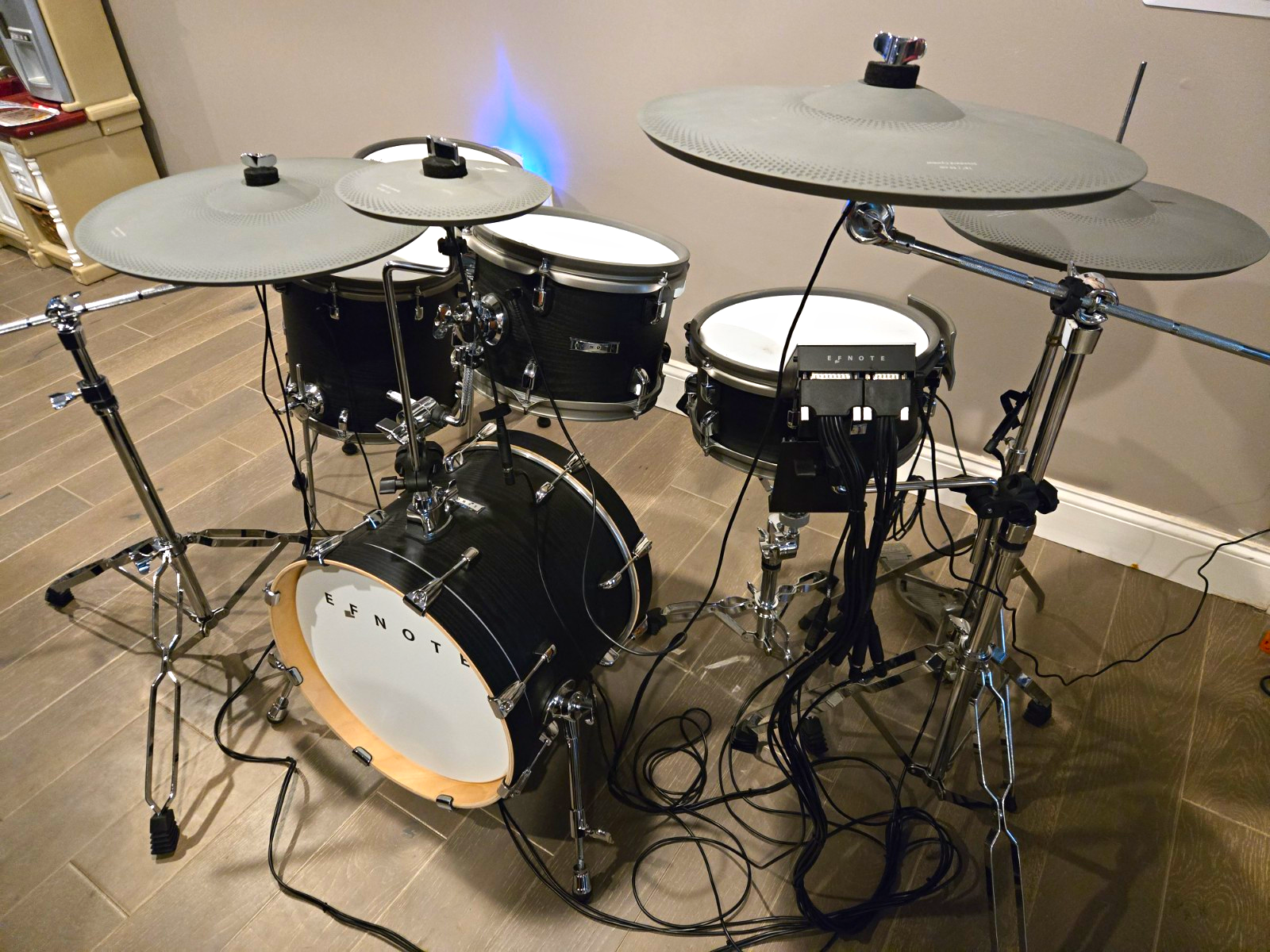 EFNOTE 5X  Electronic Drum Kit Mesh Head w/ Module.