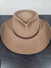 Akubra Snowy River Pure Fur Felt Cowboy Hat, 57