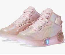 Skechers Girl's Street Lighted-S-Lights Remix-FREE SHIPPING