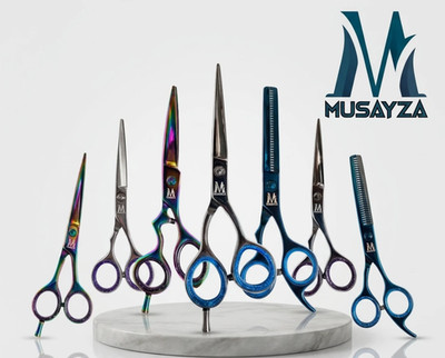 Profi Haarschere Friseurschere Effilierschere 2-seitig Modellierschere Edelstahl