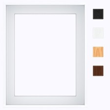 8x10 White Canvas Floating Frame for Wall Art  Canvas Artwork Display Painting