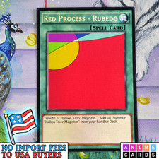 Red Process - Carta HOLO EFFETTO ANIME Rubedo