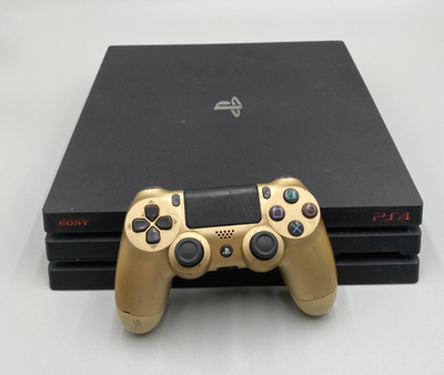 Sony PlayStation 4 Pro PS4 CUH-7215B 1TB Gaming Console + GOLD