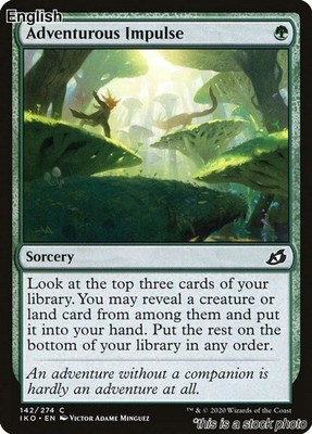 Adventurous Impulse [IKO - 142] Ikoria: Lair of Behemoths
