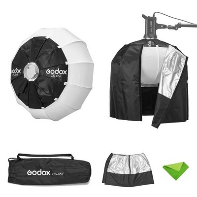 CS-65T 65cm/25.6inch Lantern Softbox with Skirt, Bowens Mount Soft Boxes for ...